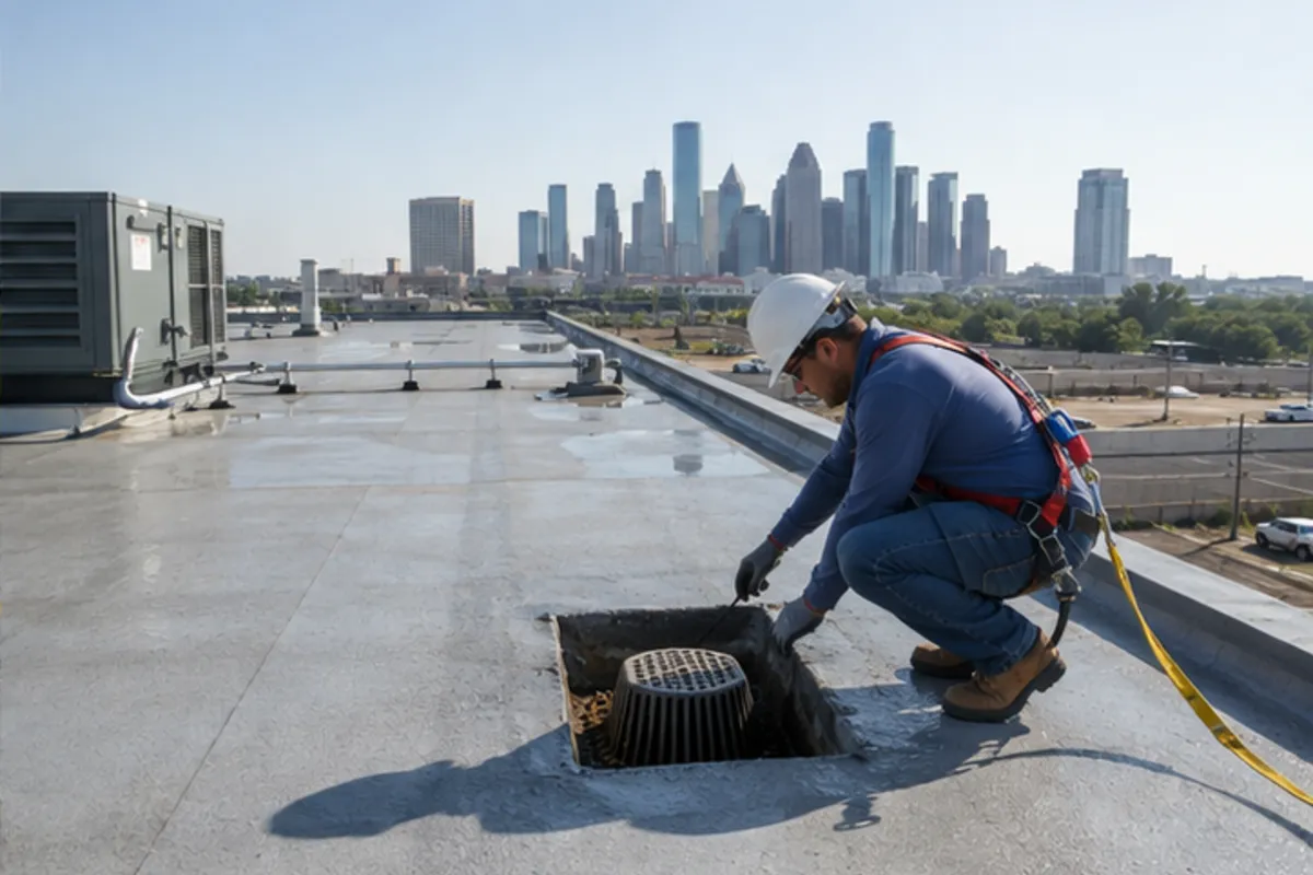 Commercial Roofing in Houston for Retail, Office, and Light Industrial Properties