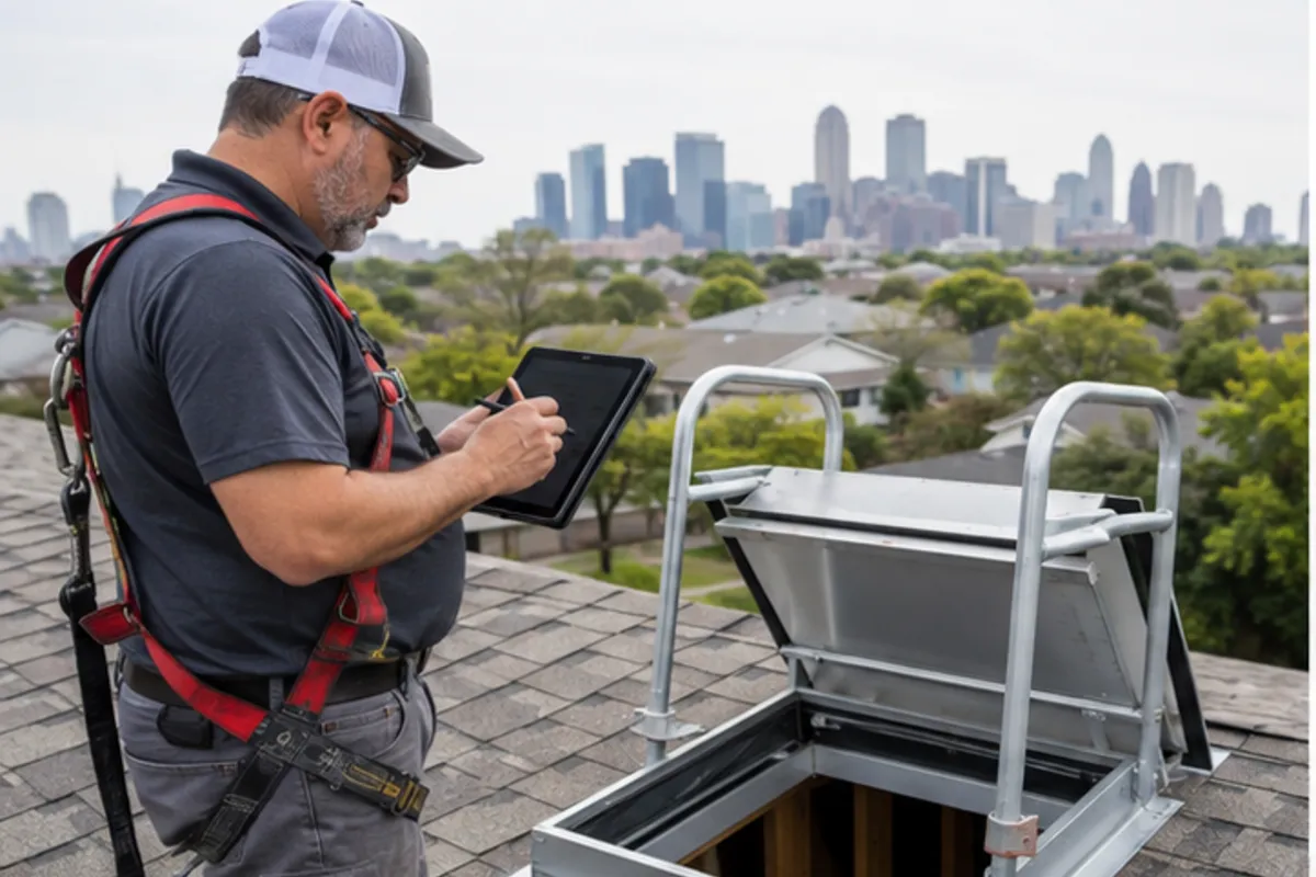 Office Building Roofing in Houston